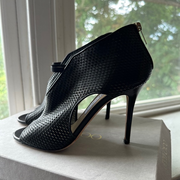 Jimmy Choo Shoes - Jimmy Choo Black Tamale 100 Bootie